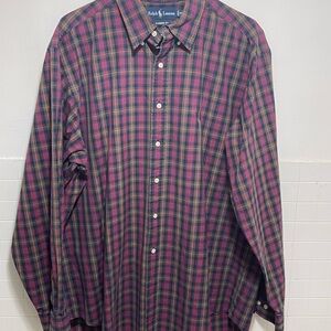 Ralph Lauren Men's Multicolor Plaid Shirt